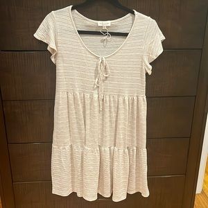 Tan Shift dress
